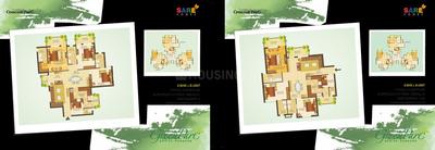 Image of 1183 Sq.ft 3 BHK Apartment / Flat for sale in Sare Green Parc 1, Sector 92, Gurgaon for Rs. 12200000