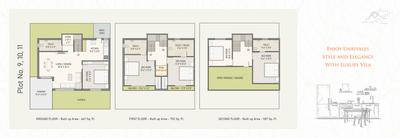 Image of 1844 Sq.ft 4 BHK Villa for sale in Broadleaf 15, Bill, Vadodara for Rs. 11600000