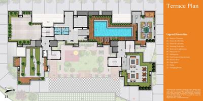 Image of 1850 Sq.ft 3 BHK Apartment / Flat for sale in Prabhat Heights, Crossings Republik, Ghaziabad for Rs. 14000000