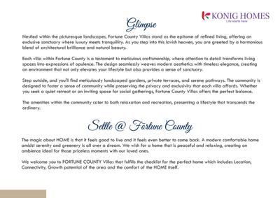 Image of 3200 Sq.ft 4 BHK Villa for sale in Konig Fortune County, Lagumenahalli, Bengaluru for Rs. 33264000