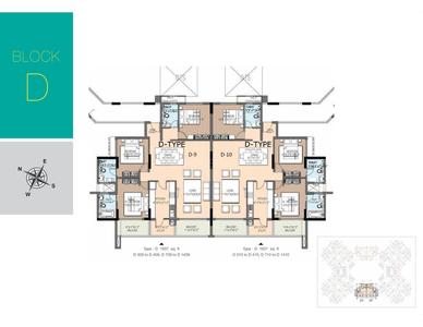 Image of 2700 Sq.ft 4 BHK Apartment / Flat for sale in Puravankara Oceana, Marine Drive, Kochi for Rs. 28000000