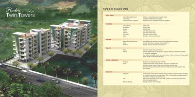 Image of 2198 Sq.ft 4 BHK Apartment / Flat for sale in Rudra Twin Towers, Butler Colony, Lucknow for Rs. 19000000