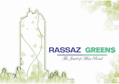 Image of 850 Sq.ft 2 BHK Apartment / Flat for sale in Rassaz Greens Tower C D And E, Mira Road East, Mira Bhayandar for Rs. 12000000