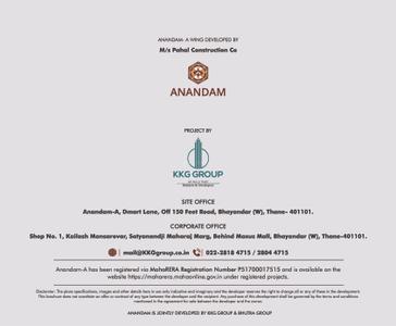 Image of 2124 Sq.ft 4.5 BHK Apartment / Flat for sale in Pahal Anandam, Bhayandar West, Mira Bhayandar for Rs. 30000006
