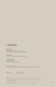 Image of 1700 Sq.ft 3 BHK Apartment / Flat for sale in Saral Aarambh, Bhadaj, Ahmedabad for Rs. 7800000