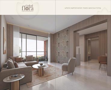 Image of 1344 Sq.ft 3 BHK Apartment / Flat for sale in Gokul Flora, University Area, Ahmedabad for Rs. 18300000