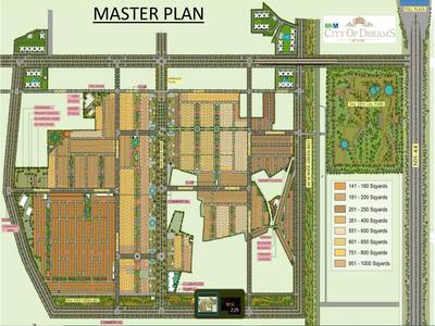 Image of 140 Sq.ft Residential Plot / Land for sale in M3M City Of Dreams, Kabri, Panipat for Rs. 100000