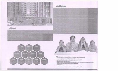 Image of 1208 Sq.ft 2 BHK Apartment / Flat for sale in Ample Tulsi Residency, Nava Naroda, Ahmedabad for Rs. 3700000