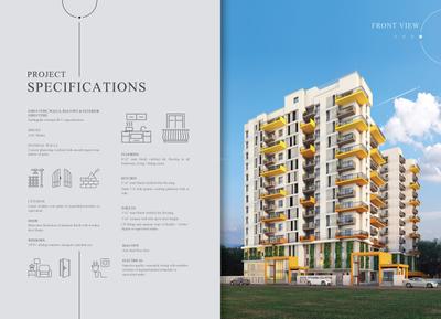 Image of 1321 Sq.ft 3 BHK Apartment / Flat for sale in Shri Ganpati Solitaire, Tukitoli, Ranchi for Rs. 7775000