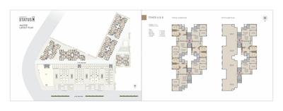 Image of 1300 Sq.ft 2 BHK Apartment / Flat for sale in Status Samanvay Status 2, Bhayli, Vadodara for Rs. 2751000