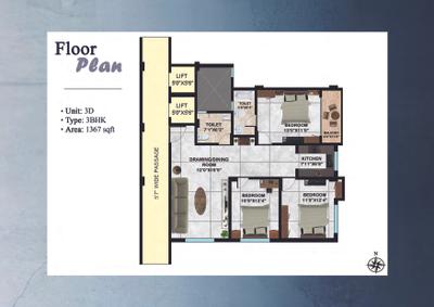 Image of 2600 Sq.ft 6 BHK Independent House for sale in Emerald Heights, Apcar Garden, Asansol for Rs. 12000000