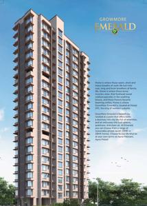 Image of 620 Sq.ft 2 BHK Apartment / Flat for sale in Growmore Emerald, Malad West, Mumbai for Rs. 13500000