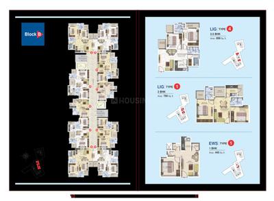 Image of 780 Sq.ft 2 BHK Apartment / Flat for sale in Manav City, Gokulpura, Sikar for Rs. 3950000
