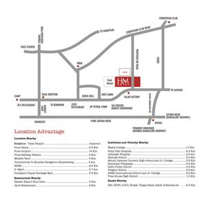 Image of 799 Sq.ft 1 BHK Apartment / Flat for sale in Sattva HM Royal, Kondhwa Budruk, Pune for Rs. 5300000