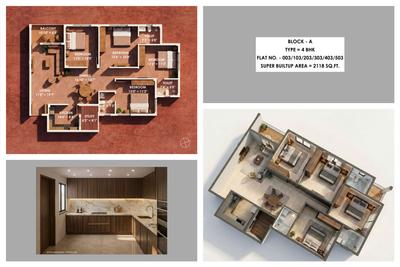 Image of 1500 Sq.ft 3 BHK Apartment / Flat for sale in Ganges Rashmi Delight, Hanspal, Bhubaneswar for Rs. 11088000