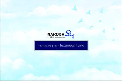 Image of 681 Sq.ft 3 BHK Apartment / Flat for sale in Nirgun Naroda Sky, Nava Naroda, Ahmedabad for Rs. 5700000