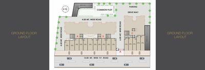 Image of 1575 Sq.ft 3 BHK Apartment / Flat for sale in Kadamb Greens, Zundal, Ahmedabad for Rs. 6500000