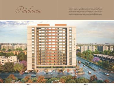 Image of 1800 Sq.ft 3 BHK Apartment / Flat for sale in Shiv Sadhna Skywalk Manglaam, Chandkheda, Ahmedabad for Rs. 8000000