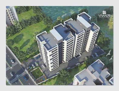 Image of 1440 Sq.ft 2.5 BHK Apartment / Flat for sale in Vivan 79, Zundal, Ahmedabad for Rs. 7200000