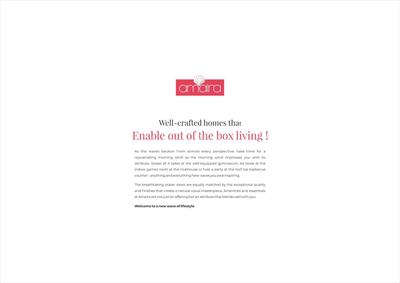Image of 1869 Sq.ft 3 BHK Apartment / Flat for sale in SS BuildTech Amaira, Injambakkam, Chennai for Rs. 39211074