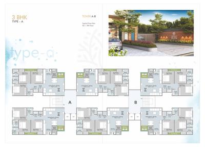 Image of 1157 Sq.ft 4 BHK Apartment / Flat for sale in Shiv Shakti Shivalay Bliss Phase 2, Ankhol, Vadodara for Rs. 5100000