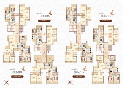 Image of 1629 Sq.ft 3 BHK Apartment / Flat for sale in Radhe Krishna Heights, Ulwe, Navi Mumbai for Rs. 18500000