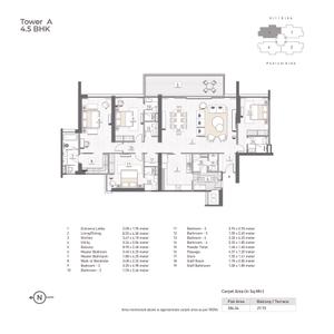 Image of 5500 Sq.ft 6 BHK Duplex for sale in Kasturi The Balmoral Hillside, Baner, Pune for Rs. 100000000