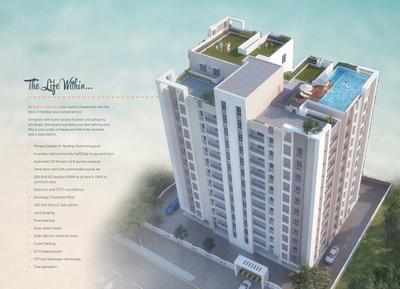 Image of 1351 Sq.ft 3 BHK Apartment / Flat for sale in Sushree Paradise, Kalinga Nagar, Bhubaneswar for Rs. 10000000