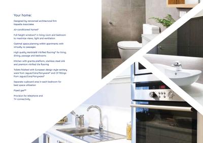 Image of 550 Sq.ft 2 BHK Apartment / Flat for sale in Lodha Quality Home Tower 7, Thane West, Thane for Rs. 9500000