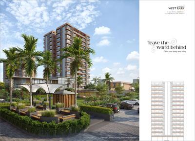 Image of 2100 Sq.ft 4 BHK Apartment / Flat for sale in Samanvay West Park, New Alkapuri, Vadodara for Rs. 11800000