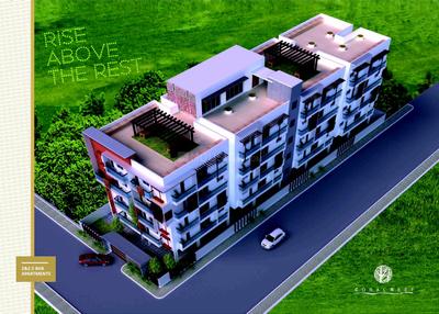 Image of 1221 Sq.ft 2 BHK Apartment / Flat for sale in Costa Coral Reef by Costa Infra, Electronic City, Bengaluru for Rs. 8000000