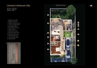 Image of 4061 Sq.ft 4 BHK Villa for sale in Zala Prados, Chikkagubbi Village, Bengaluru for Rs. 71000000