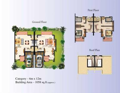 Image of 1500 Sq.ft 2 BHK Villa for sale in USE Kolkata West International City, Kona, Howrah for Rs. 4000000