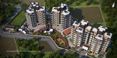 Image of 850 Sq.ft 2 BHK Apartment / Flat for sale in Axis Whistling Meadows, Bhugaon, Pune for Rs. 10500000
