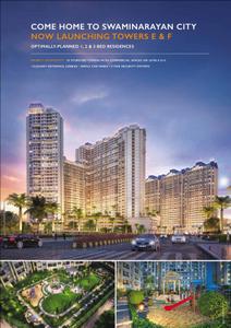Image of 621 Sq.ft 1.5 BHK Apartment / Flat for sale in Swaminarayan City Phase II, Dombivli West, Thane for Rs. 4500000