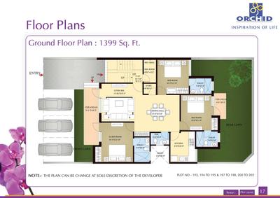 Image of 2400 Sq.ft 3.5 BHK Builder Floor for sale in Orchid Island, Sector 51, Gurgaon for Rs. 34000000
