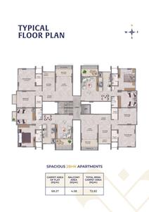Image of 1100 Sq.ft 2 BHK Apartment / Flat for sale in Veena Apartments, Erandwane, Pune for Rs. 16900000