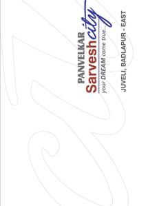 Panvelkar Sarvesh City Wing A B And C Brochure 1