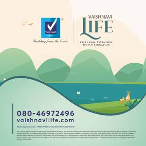 Image of 1200 Sq.ft Residential Plot / Land for sale in Vaishnavi At One Life Phase 3, Yelahanka, Bengaluru for Rs. 10400000