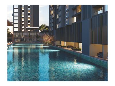 Image of 1680 Sq.ft 2 BHK Apartment / Flat for sale in Mihir Amara Building A4, Wakad, Pune for Rs. 9500000