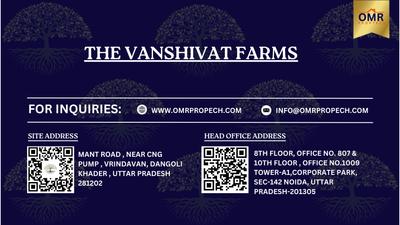 Image of 9000 Sq.ft Residential Plot / Land for sale in OMR The Vanshivat Farms, Kishor Pura, Vrindavan for Rs. 7100000