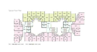 Image of 430 Sq.ft 1 BHK Apartment / Flat for sale in The Baya Gold Spot, Andheri East, Mumbai for Rs. 12730000