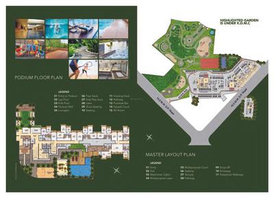 Image of 950 Sq.ft 2 BHK Apartment / Flat for sale in Nirvana Gardens Phase 1 Wing A Ivana, Kalyan West, Kalyan for Rs. 6950000