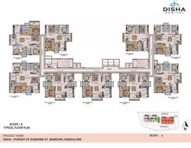 Image of 1790 Sq.ft 3 BHK Apartment / Flat for sale in Disha Pursuit Of Sunshine, Bommenahalli, Bengaluru for Rs. 19900000