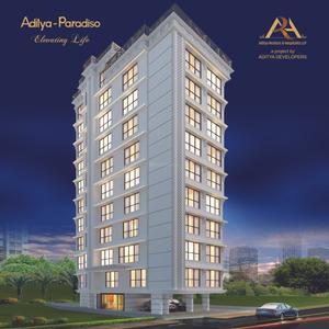 Image of 931 Sq.ft 2 BHK Apartment / Flat for sale in Aditya Paradiso, Andheri West, Mumbai for Rs. 19600000