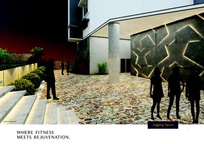 Image of 820 Sq.ft 2 BHK Apartment / Flat for sale in Dimples 73 East, Kandivali West, Mumbai for Rs. 21400000