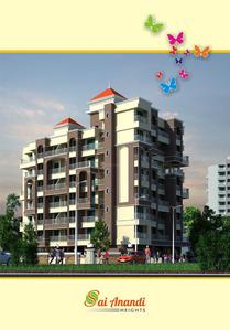 Image of 1030 Sq.ft 3 BHK Apartment / Flat for sale in Saish Sai Anandi Heights by Saish Construction, Kalyan East, Kalyan for Rs. 12000000