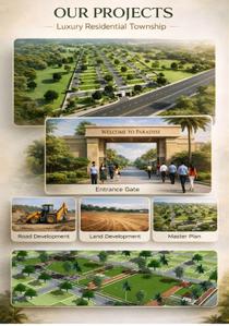 Image of 1080 Sq.ft Residential Plot / Land for sale in Paradise, New Town, Kolkata for Rs. 1650000