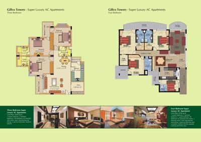 Image of 1080 Sq.ft 2 BHK Apartment / Flat for sale in Gillco Valley, Sector 127, Mohali for Rs. 5590000