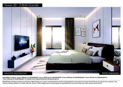 Image of 1100 Sq.ft 2.5 BHK Apartment / Flat for sale in Shapoorji Pallonji Joyville Hadapsar Annexe Phase 14, Shewalewadi, Pune for Rs. 8500000